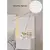 (Classe C) Cabeceira Extensível Casal/Queen/King MDF com 2 Mesas de Apoio Granada Branco - comprar online