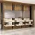 (Classe A) Bancada de Porcelanato para Banheiro com Toalheiro e Cuba Esculpida 70cm Ripy Travertino