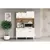 (Classe A) Cozinha Compacta 6 Portas 1 Gaveta Berlim Atacama Off White - Aramóveis Off White