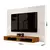 (Classe A) Painel Edn Fox New para Tv de até 43'' com Nicho Decorativo - Off White/cedro Off White/Cedro na internet