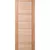 (Classe A) Folha de Porta Maciça 210x62cm Eucalipto Pm58 Quartier Cruzeiro Portas Nude