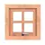 (Classe A) Vitrô Maxim Ar Quadriculado 60cmx60cmx12cm VE901 Esel Natural - comprar online