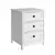 (Classe A) Mesa de Cabeceira 3 Gavetas Dm-111 Branco - comprar online