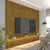 (Classe A) Painel para TV até 90 Polegadas Impressão Ripada com LED 220cm 100% MDF Requinte Naturale