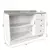 (Classe A) Balcão para Pia 120cm com Tampo Arizona Branco/Cobre - comprar online