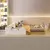 (Classe C) Cama Infantil Montessoriana Solteiro Cloud Branco/Freijó