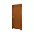 (Classe A) Kit Porta de Madeira Lisa 215x84cm com Batente de MDF Ultra 10cm Melamínica MGM Mogno - comprar online