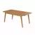 (Classe A) Mesa de Jantar Retangular 4 Lugares Elegance Cinamomo - comprar online