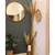 (Classe A) Espelho Decorativo Redondo 90 cm em MDF Mel na internet