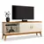 (Classe A) Rack Bancada para Sala Tv até 60 Polegadas Star Cedro/off White Cedro / Off White na internet
