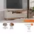 (Classe A) Rack para TV até 60 Polegadas 4 Portas 1 Nicho 158cm Adria Versátile Off White/Noce - Casa Saldão