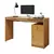 Imagem do (Classe C) Escrivaninha 120cm 1 Porta 1 Gaveta 100% MDF Madrid Naturalle