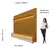 (Classe A) Rack com Painel para TV até 85 Polegadas LED 3 Gavetas Nobre Clean Naturale/Off White - Casa Saldão