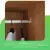 (Classe A) Guarda-roupa Casal 6 Portas 2 Gavetas França Cinamomo/Off-White