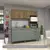 Cozinha Compacta 8 Portas E 2 Gavetas Luciane Móveis Carvalho Avelã Cinza Supremo