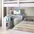 (Classe A) Beliche Star Office Infantil/ Juvenil Multifuncional com Escrivaninha Casatema Branco Perfect Wood na internet