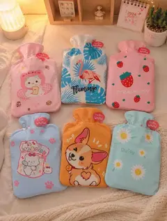 Mini bolsita de agua caliente PVC estampada (0019)