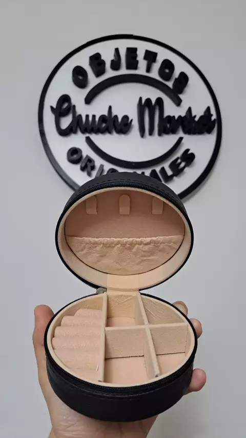 Alhajero joyero organizador redondo