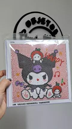 Kit de pintura diamantes porta retrato 18 x 18cm - Chucherias Market