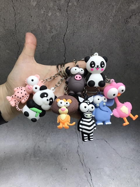 Llaveros silicona animalitos - comprar online