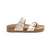 Sandalia Dina Cuero Platino - comprar online