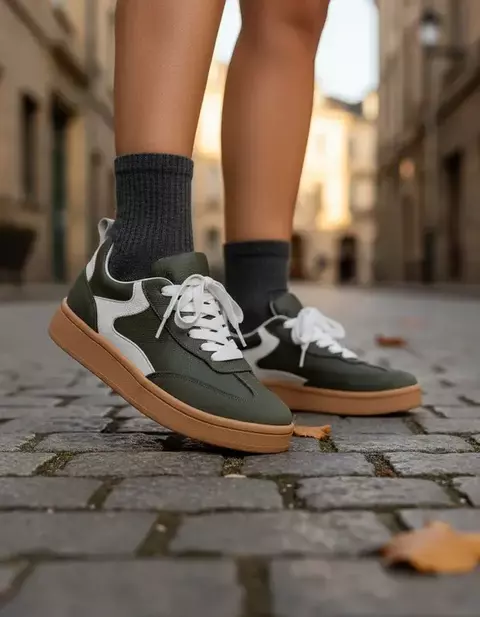 Zapatilla Florencia Verde Militar - comprar online