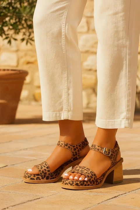 Sandalia Lola Cuero Print - comprar online