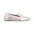 Mocasin Oslo Cuero Plata - comprar online