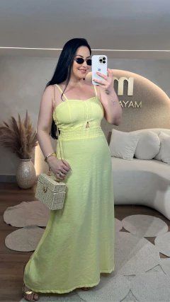 Vestido longo Túlia