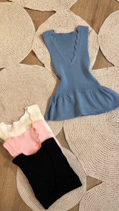 Blusa Pleplum Tricot modal Andresa