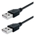 CABO USB MACHO X MACHO NAS DUAS PONTAS TIPO A 1 METRO