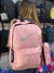 MOCHILA FEMININA COM ESTOJO IMPERDÍVEL ROSA - comprar online