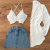 Imagem do Conjunto Cropped e Camisa Paula