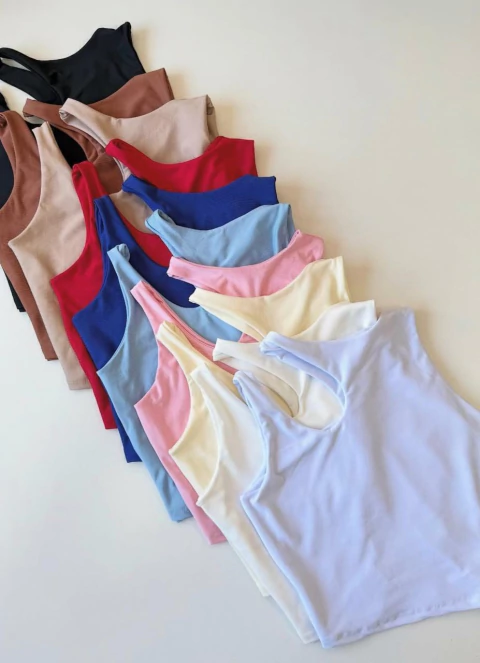 Cropped Poliamida Madalena - comprar online