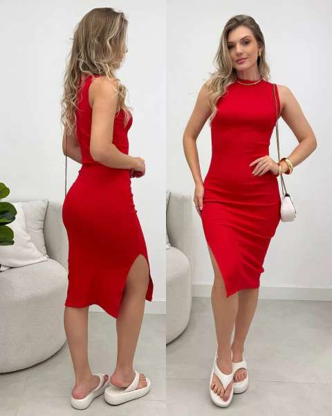 Vestido Midi Celeste - comprar online