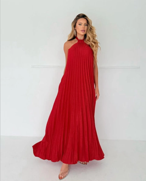 Vestido Plissado Cibele - comprar online