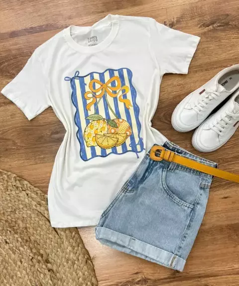 T-Shirt Orange GG - comprar online