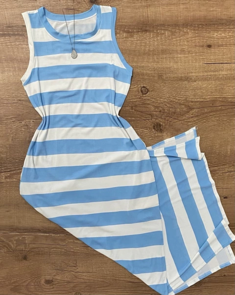 Vestido Listrado Jaqueline - comprar online