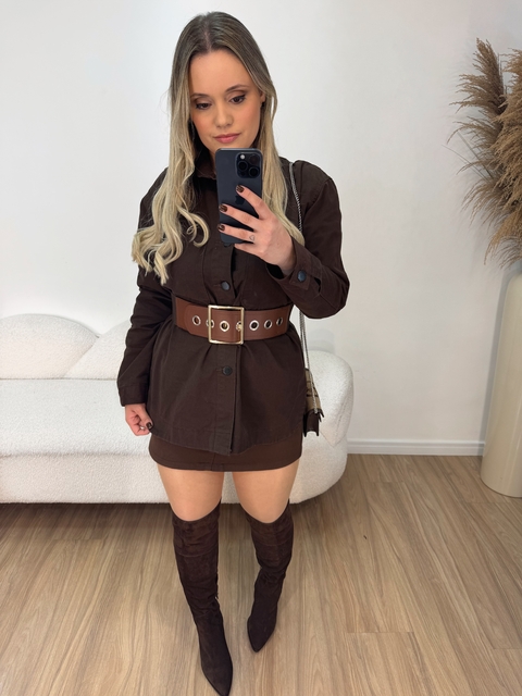 Saia Jeans Isadora - comprar online
