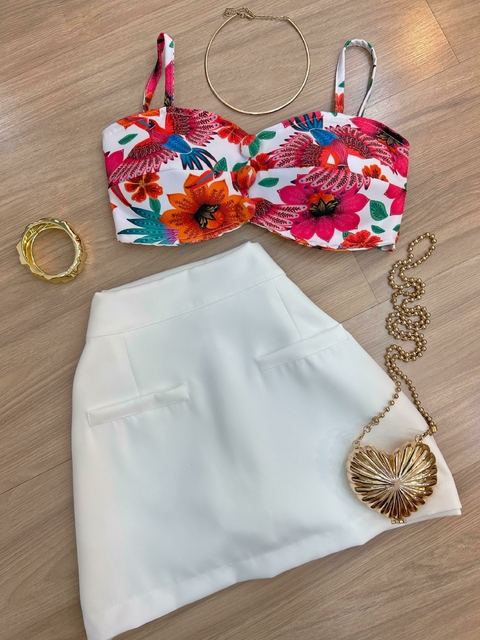 Cropped Alfaiataria Mabel - comprar online