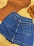Shorts Saia Jeans Bia - Ref 007 - Paris Roupas e Acessórios