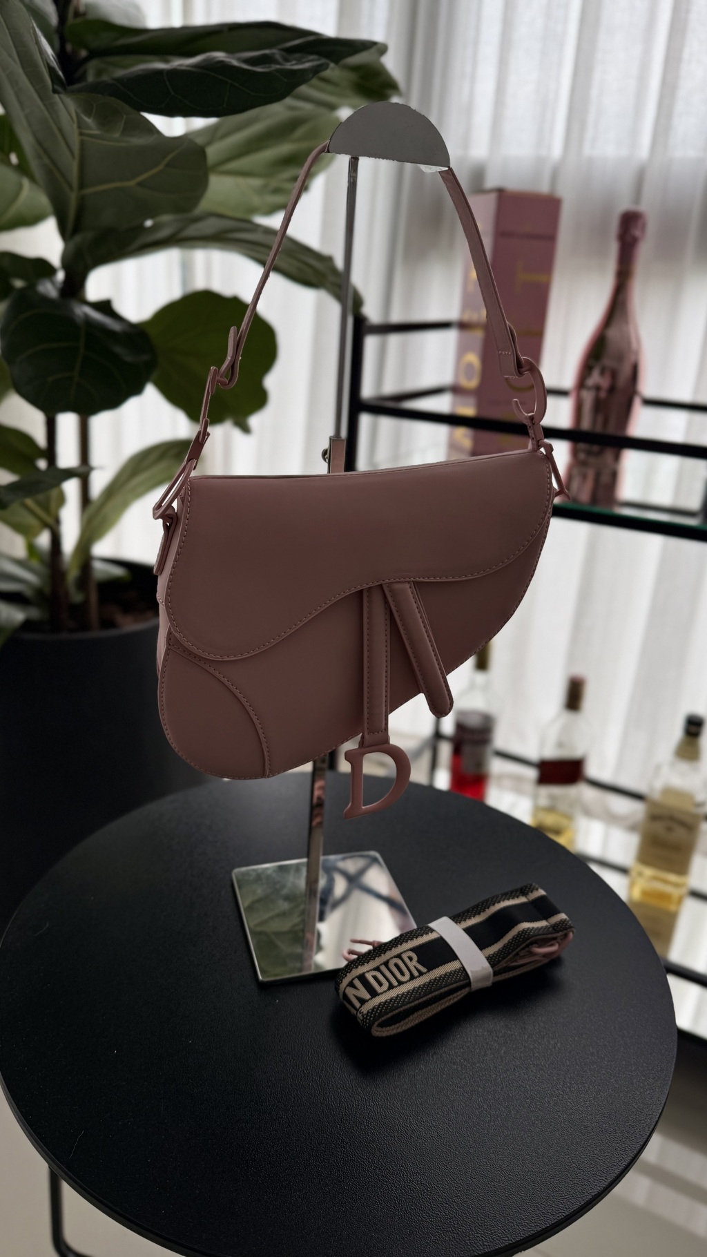 Cartera christian dior matte