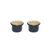 SET SALSERO MENOR Ø5 cm BEIGE CON AZUL