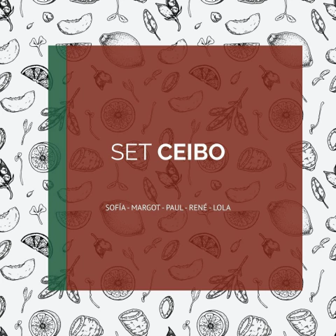 SET CEIBO - comprar online