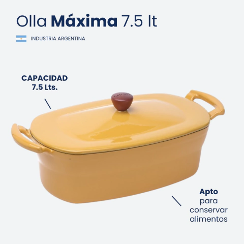 MÁXIMA AMARILLO 7.5 lts - comprar online
