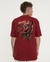 Camiseta Monte Leste Oversized Kai - (Vermelho Escuro)