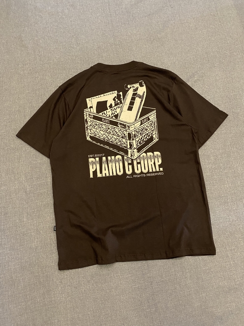Camiseta Plano C ''Memories'' (Marrom) - comprar online