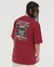 Camiseta Monte Leste Oversized Born Free - (Vermelho)