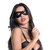 Chicote com Haste e Máscara Tiazinha Preta Dominatrixxx