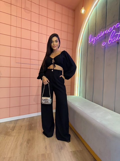 Conjunto Premium cropped